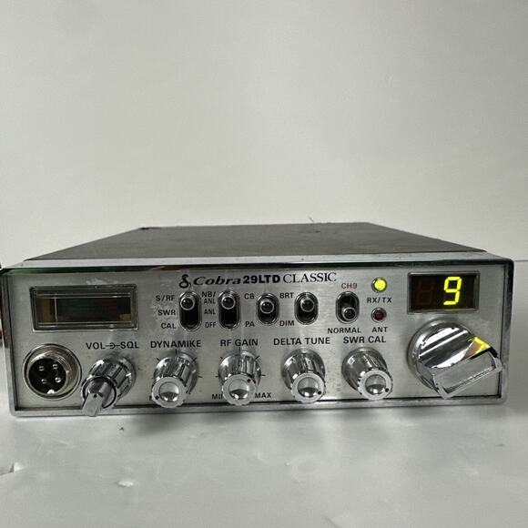 Cobra 29LTD Classic 40 CH CB Radio Tested - Picture 1 of 8